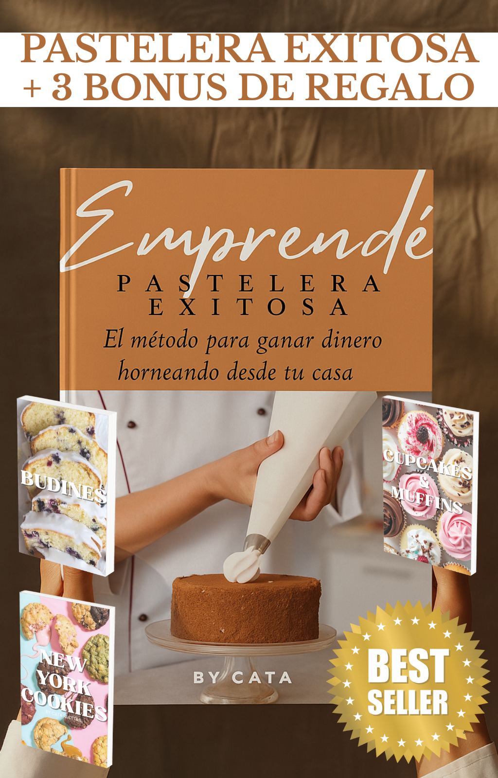 Pastelera Exitosa: El método para ganar dinero horneando desde tu casa