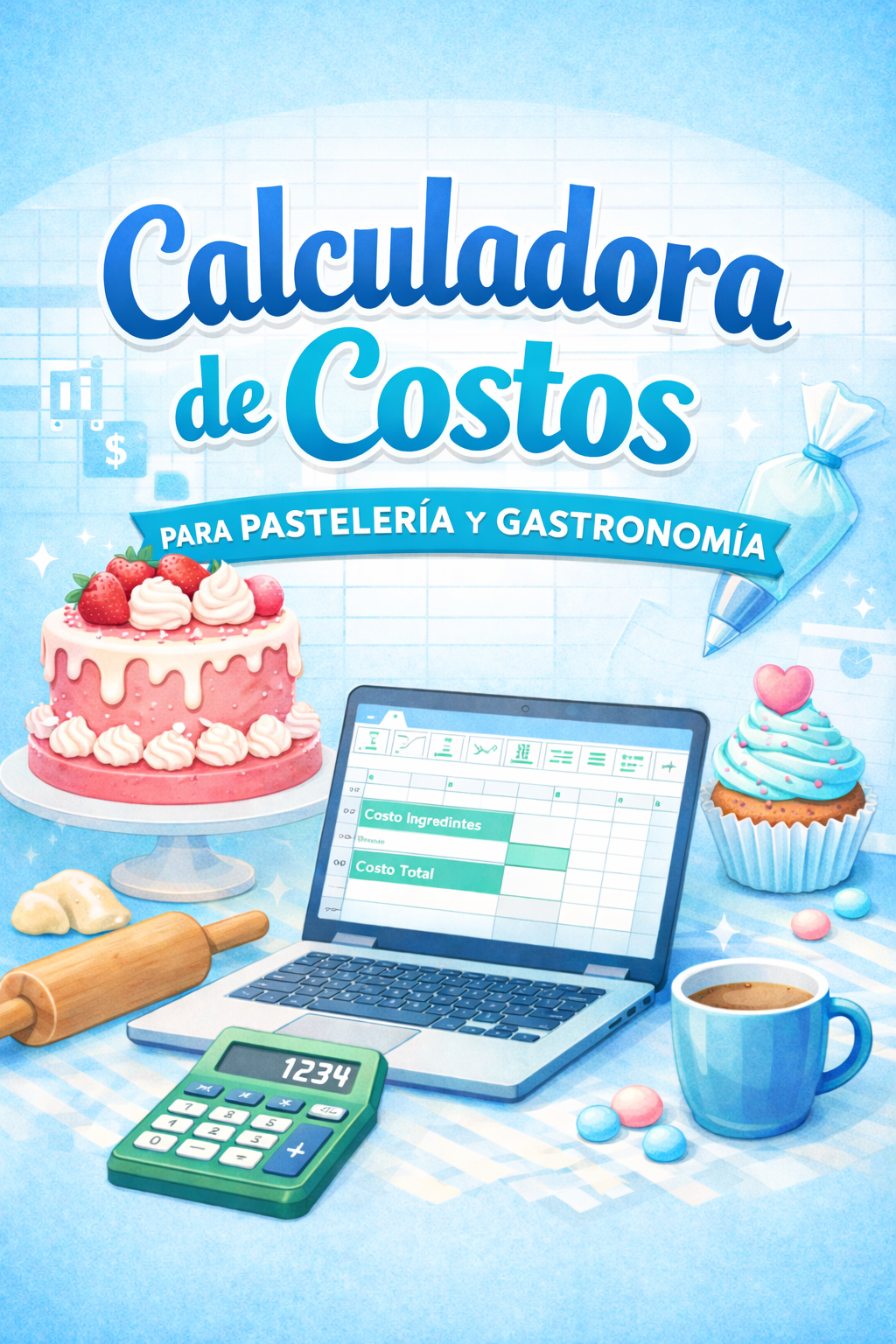 Calculadora de Costos Pro para Pastelería y Gastronomía + Regalos Exclusivos