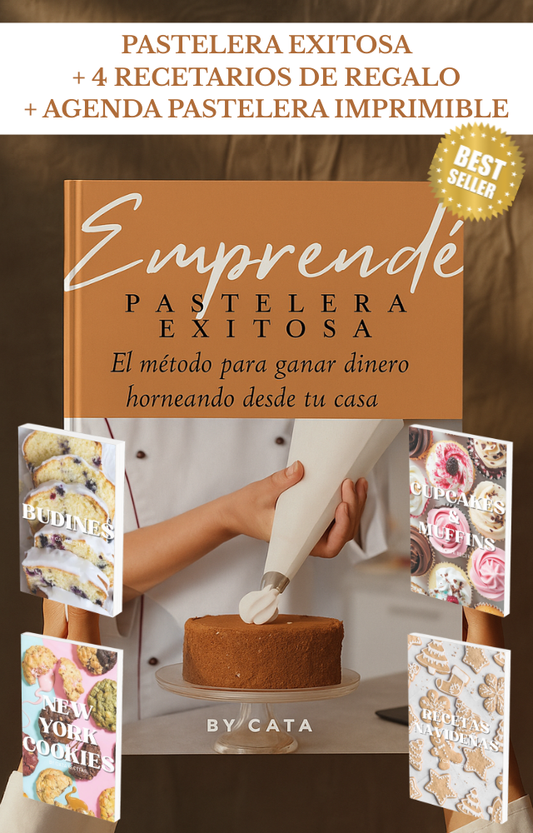 Pastelera Exitosa: El método para ganar dinero horneando desde tu casa + ¡Regalos exclusivos!