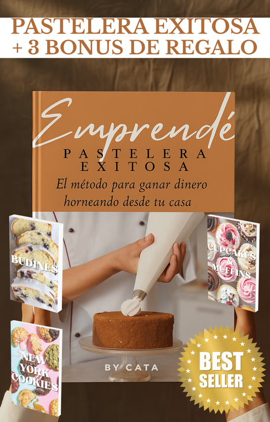Pastelera Exitosa: El método para ganar dinero horneando desde tu casa